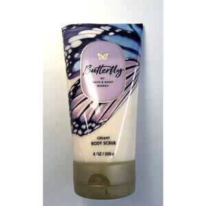 Bath and Body Works Butterfly Creamy Body Scrub 8oz Skincare Bodycare Salon NEW